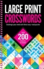 Large Print Crosswords - Book