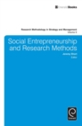 Social Entrepreneurship and Research Methods - Book