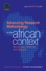 Advancing Research Methodology in the African Context : Techniques, Methods, and Designs - Book