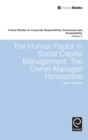 The Human Factor in Social Capital Management - Book