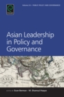 Asian Leadership in Policy and Governance - Book