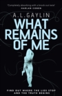 What Remains of Me - Book