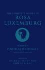 The Complete Works of Rosa Luxemburg Volume V : Political Writings 3, On Revolution 1910–1919 - Book