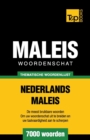 Thematische woordenschat Nederlands-Maleis - 7000 woorden - Book