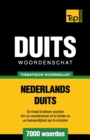 Thematische woordenschat Nederlands-Duits - 7000 woorden - Book