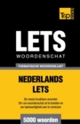 Thematische woordenschat Nederlands-Lets - 5000 woorden - Book