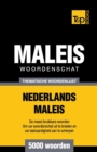 Thematische woordenschat Nederlands-Maleis - 5000 woorden - Book