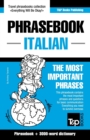 English-Italian phrasebook and 3000-word topical vocabulary - Book