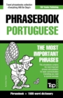 English-Portuguese phrasebook and 1500-word dictionary - Book