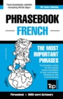 English-French phrasebook and 3000-word topical vocabulary - Book