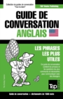 Guide de conversation Francais-Anglais et dictionnaire concis de 1500 mots - Book