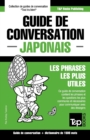 Guide de conversation Francais-Japonais et dictionnaire concis de 1500 mots - Book