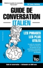 Guide de conversation Francais-Italien et vocabulaire thematique de 3000 mots - Book