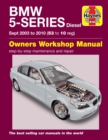 BMW 5 Series Diesel (Sept 03 - 10) Haynes Repair Manual : 45202 - Book