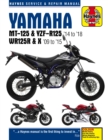 Yamaha MT-125 & YZF-R125 (14-18), WR125R/X (09-15) - Book