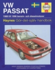VW Passat 1988 - 1996 (svenske utgava) - Book
