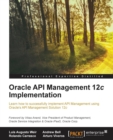 Oracle API Management 12c Implementation - Book