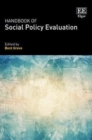 Handbook of Social Policy Evaluation - eBook