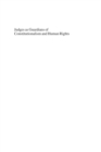 Judges as Guardians of Constitutionalism and Human Rights - eBook