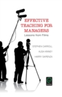 Effective Teaching for Managers : Lessons from Films - Book