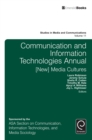 Communication and Information Technologies Annual : [New] Media Cultures - Book