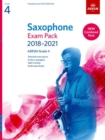 Saxophone Exam Pack 2018-2021, ABRSM Grade 4 : Selected from the 2018-2021 syllabus. 2 Score & Part, Audio Downloads, Scales & Sight-Reading - Book
