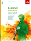 Clarinet Exam Pack from 2022, ABRSM Grade 3 : Selected from the syllabus from 2022. Score & Part, Audio Downloads, Scales & Sight-Reading - Book