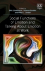 Social Functions of Emotion and Talking About Emotion at Work - eBook