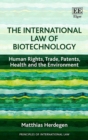 International Law of Biotechnology - eBook