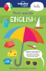 Lonely Planet Kids First Words - English - Book