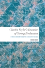 Charles Taylor's Doctrine of Strong Evaluation : Ethics and Ontology in a Scientific Age - Book