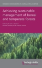 Achieving Sustainable Management of Boreal and Temperate Forests - Book