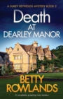 Death at Dearley Manor : A completely gripping cozy mystery - Book