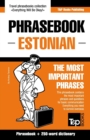 English-Estonian phrasebook & 250-word mini dictionary - Book