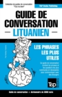 Guide de conversation Francais-Lituanien et vocabulaire thematique de 3000 mots - Book