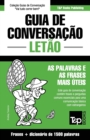 Guia de Conversacao Portugues-Letao e dicionario conciso 1500 palavras - Book