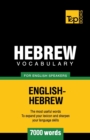 Hebrew vocabulary for English speakers - 7000 words - Book