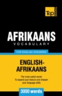 Afrikaans vocabulary for English speakers - 3000 words - Book