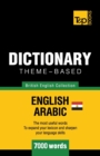 Theme-based dictionary British English-Egyptian Arabic - 7000 words - Book