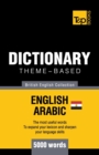 Theme-based dictionary British English-Egyptian Arabic - 5000 words - Book