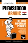 English-Egyptian Arabic phrasebook and 250-word mini dictionary - Book