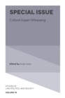 Special Issue : Cultural Expert Witnessing - eBook