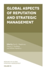 Global Aspects of Reputation and Strategic Management - Book