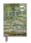 Claude Monet: Bridge over a Pond of Water Lilies (Foiled Blank Journal) - Book