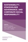 Sustainability, Stakeholder Governance, and Corporate Social Responsibility - Book