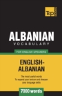 Albanian vocabulary for English speakers - 7000 words - Book
