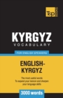 Kyrgyz vocabulary for English speakers - 3000 words - Book