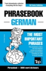 English-German Phrasebook and 3000-word topical vocabulary - Book