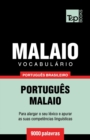 Vocabulario Portugues Brasileiro-Malaio - 9000 palavras - Book