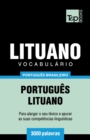 Vocabulario Portugues Brasileiro-Lituano - 3000 palavras - Book
